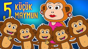 5 Kucuk Maymuncuk 2019 Bes Kucuk Maymun Sarkisi Ingilizce Cocuk Sarkilari Ataturk Youtube