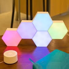 Diy Creative Quantum Led Smart Light App Control Modular Smart Light Deliver Host