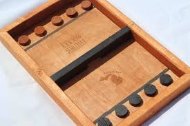 Finger Hockey Board Penny Hockey Table Top Hockey Thumb Hockey Made In Michigan Wooden Game Night For All Ages Wooden Games Wood Crafts Woodworking Projects