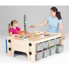 Fine Motor Activity Table Motor Skills Coordination Storage Equipment In 2020 Kids Activity Table Fine Motor Activities Activity Table