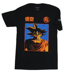 Maybe you would like to learn more about one of these? Dragon Ball Z Champion Mens T Shirt Goku Blue Orange Box Image
