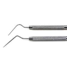 Root Canal Explorer Also Called An Endodontic Explorer A Probe Or Root Canal Explorer Is Used To Find Canal Openings In The Pulp Root Canal Dental Probe