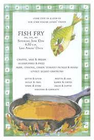 Other fish types include thela machi and tilapia. Fish Fry Invitation Polka Dot Design