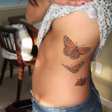 Tattoo uploaded by tattoodo ribcage tattoo by melissa. Butterfly Tattoos On Rib Cage Novocom Top