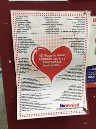 Showing someone you love them holds more weight than a simple one liner of those 3 magical words. 101 Ways To Show Someone You Love Them Without Having Sex Funny