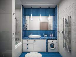 Small full bathroom with door on short wall. Bathrooms 5 And 6 Square Meters M Design Options And Practical Ideas For Arrangement Confetissimo Women S Blog