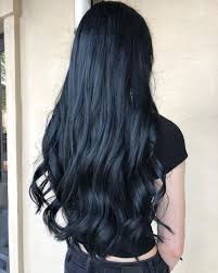 Goth Goddess Black Blackhair Blackhaircolor Davines Mask Haircolor Color Hair Longha Hair Color For Black Hair Black Hair Inspiration Goth Hair