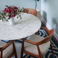 We Are Thrilled With Our Marble Table Tulip Dining Table Marble Dining Dining Table