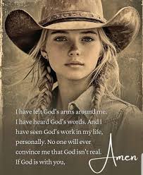 Amen Ihave I felt God's S arms around me. I have heard God's words. Andı I  have seen God S work in my life, personally. No one will ever Amen real.  convince