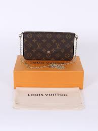 Kostenlose lieferung für viele artikel! Louis Vuitton Pochette Felicie Monogram Canvas Luxury Bags