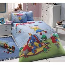 Caillou Blue Single Twin Duvet Quilt Comforter Cover Set 08 Paradise Children S On Artfire Bedding Sets Caillou Comforter Cover