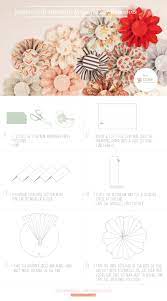 Love Mae Blog Paper Crafts Paper Craft Tutorials Flower Crafts