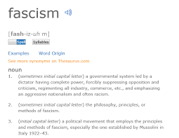 I Noticed Google Changed Their Definition Of Fascism Sherdog Forums Ufc Mma Boxing Discussion