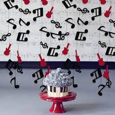 Find inexpensive records at thrift stores, consignment shops and flea markets. Amazon Com Rock And Roll Party Decorations Rock N Roll Theme Party Supplies Red Black Music Note Garland Music Note Streamer Rock Star Music Party Decoration Music Birthday Decorations 2 Piece By Happyfield