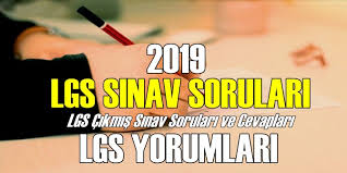 Liselere geçiş sınavı (lgs) ile ilgili olarak birçok öğrenci farklı yorumlarda bulunurken, genel olarak. Lgs 2019 Sinav Yorumlari Lgs Cikmis Sorular Cevaplari