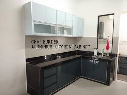 In choosing a similar wall color, we keep the focus on the cobblestone finish and further enhance the relaxed atmosphere throughout the kitchen. Thank Aluminium Kitchen Cabinet Wardrobe Chai Builder Facebook