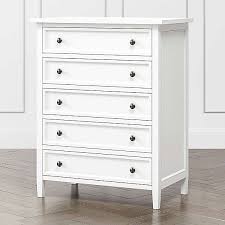 By focusing on one room at a time, registering for your wedding will be a breeze! White Chest Of Drawers Crate And Barrel