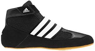 Adidas Shoes For Kids Black And White Adidas Wrestling Hvc Youth Laceless Wrestling Shoe Toddler Little Kid Big Kid Black White Gum 1 5 M Us Little Kid Youth Wrestling Shoes Wrestling Shoes Kid Shoes