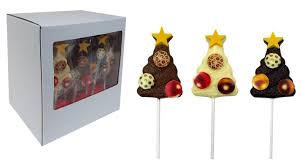 Piruletas De Chocolate Arbol De Navidad 20u La Casa De Las Golosinas