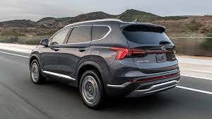 The sonata hybrid can achieve up to 50 mpg in the city and 54 mpg on the highway, according to epa estimates.</p> <p>the sonata hybrid offers drivers one of the largest trunks in the class, sporting 16 cubic feet of space. Hyundai Expands Electrified Choices With 2021 Santa Fe Plug In Hybrid Forbes Wheels