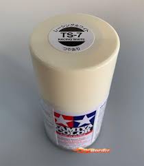 Tamiya Ts 7 Racing White 100ml Spray Can 85007