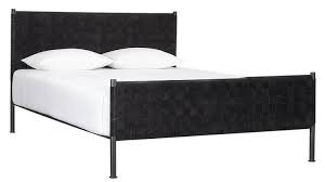 Get info of suppliers, manufacturers, exporters, traders of woven bed sheet for buying in india. Estudio Woven Black Suede Metal Bed
