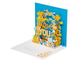Press the card with hand for the glue to dry. Pop Up Cards 3d Greetings American Greetings