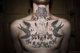 A swallow tattoo is a great addition to any ink enthusiast's collection. 50 Beautiful Swallow Tattoos On Chest