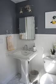 34 wainscoting ideas for every wall in every room. Bathroom Design Ideas Bathroom Cool Small Bathroom Ideas With White Beadboard Wainscoting And Dark Laundry In Bathroom Wainscoting Bathroom Bathroom Makeover