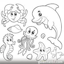 Dibujos Del Mar Para Colorear