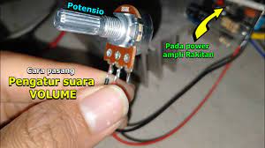 Input disambung dengan jack 3.5mm sedangkan output disambungkan ke input ampli. Cara Memasang Potensio Volume Agar Suara Bisa Diatur Pada Power Ampli Rakitan Youtube