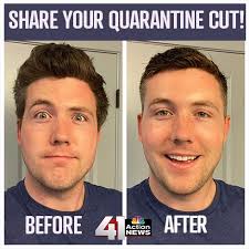 Reporter Nick Starling got his first haircut in weeks and shared his before  and after! Share yours with us!