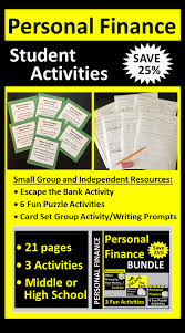 Maybe you would like to learn more about one of these? Personal Finance Activities For Students Student Activities Personal Financial Literacy Financial Literacy Activities