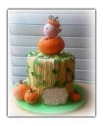 Little Pumpkin Baby Shower Cake Cakecentral Com