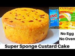 Custard Cake Recipe Without Oven And Egg Custard Cake With Eno Custard Sponge Cake Recipe Youtube Custard Cake Recipes Cake Recipes Easy Sponge Cake Recipe