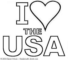I Love The Usa Coloring Book Page Free Print And Color Pages American Flag Coloring Page Flag Coloring Pages Coloring Pages To Print