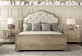 Of course, bernhardt company really made large pieces. Bernhardt Rustic Patina 4pc Upholstered Sleigh Bedroom Set In Sand