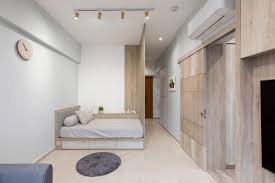 4 Layout Hacks To Maximise Space For Your 2 Room Bto Interior Design Apartment Small Small Apartment Living Room Layout Apartment Living Room Layout