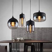 ferand modernes glas leuchter deckenleuchte pendelleuchte coffee bar deco fixture schwarz wohnung modernes glas lampen esszimmer lampen wohnzimmer