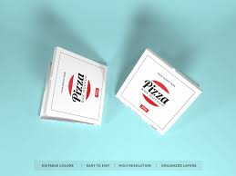 Free for individual and commercial use. Realistic Pizza Box Packaging Mockup Psd Graphic By Dendysign Creative Fabrica