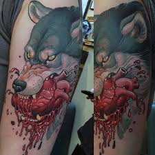 Lobo cinzento grey wolf neo trad desenha e fala speed drawing 114 play. 40 Neo Traditional Wolf Tattoo Ideas For Men Wild Designs