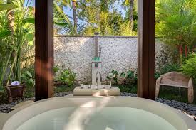 Biodegradable pouch filled with unique polymer substance which absorbs liquid waste and. Amazing Open Air Villa Bathrooms You Will Find In Bali