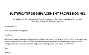 La fdsea 67 rappelle que cette dérogation doit être utilisée à bon escient, strictement pour les usages agricoles. Attestation Employeur De Retour Ou Trouver Le Justificatif De Deplacement Professionnel