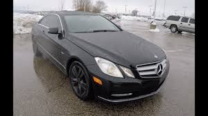 2012 Mercedes Benz E350 Coupe Black Sunroof Luxury Martinsville Indiana B0199a Youtube