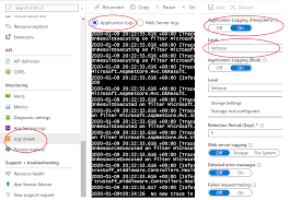 To enable trace id injection with the extension, add the application setting. What To See Trace Logs For Azure App Service Stack Overflow