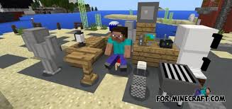 Now available on mobile, console and windows 10: Furniture Addon V5 Baby Edition Minecraft Pe 1 2