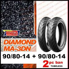 Jual Maxxis Diamond 90 80 14 90 80 14 Paket Ban Tubles Motor Road Race Di Seller Centro Motor Kota Semarang Jawa Tengah Blibli