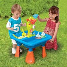 Playgo 5450 Sand Und Wasser Spieltisch Mit Deckel Baden Badespass Schwimmen Schwimmbadzubehor Schwimmart Spieltisch Spielzeug Draussen Spiele Fur Draussen