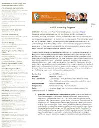 APSEA Internship Program