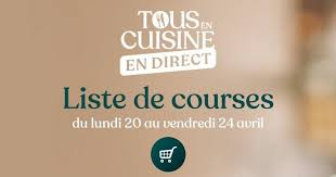 La Liste Des Ingredients De La Semaine Du 20 Avril En 2020 Cyril Lignac Cuisine Recette Cyril Lignac